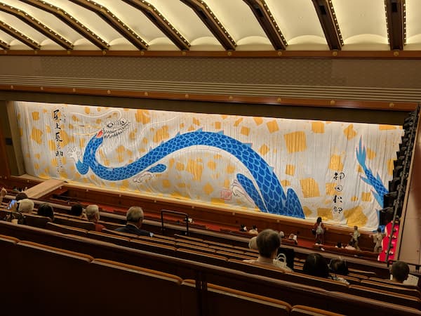 2026年5月の歌舞伎座三階席からの眺め