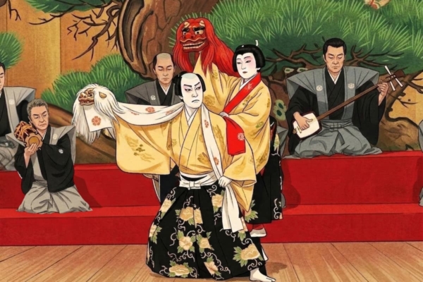 狂言師の右近と左近