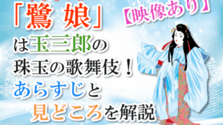 「鷺娘」は玉三郎の珠玉の歌舞伎！あらすじと見どころを解説【映像あり】