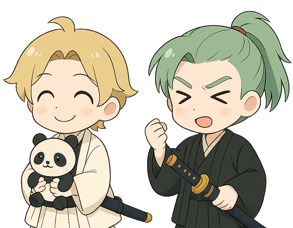 『とうかぶ』の髭切と膝丸