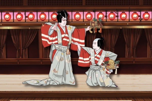 朝比奈（舞鶴）の呼びかけで登場した五郎と十郎の兄弟