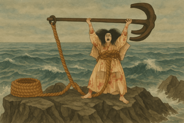 大物浦の「碇知盛」