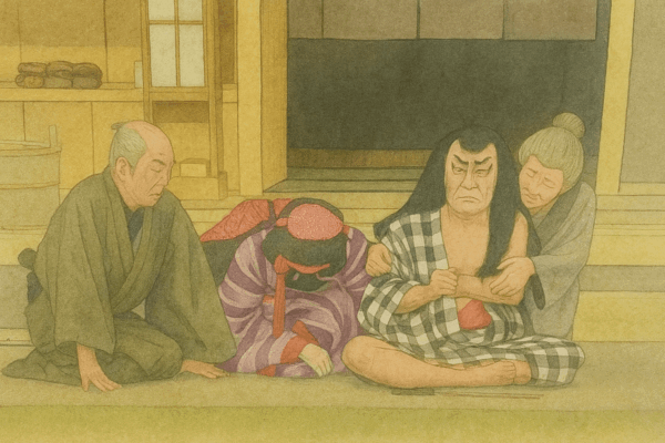 「すし屋」権太のモドリ