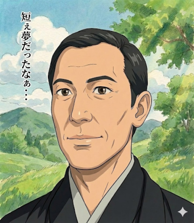 片岡亀蔵さん追悼イラスト 〜クロトワの名台詞とともに〜