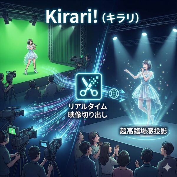 Kirari!の技術解説図