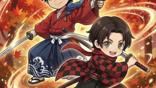 刀剣乱舞歌舞伎の陸奥と加州