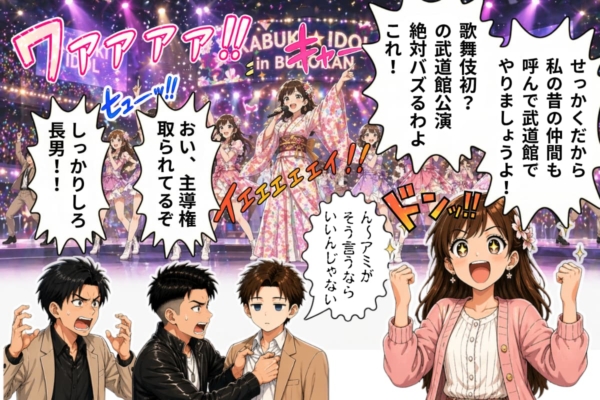 [33-3]まさかの武道館公演構想と弟たちから責められる長男