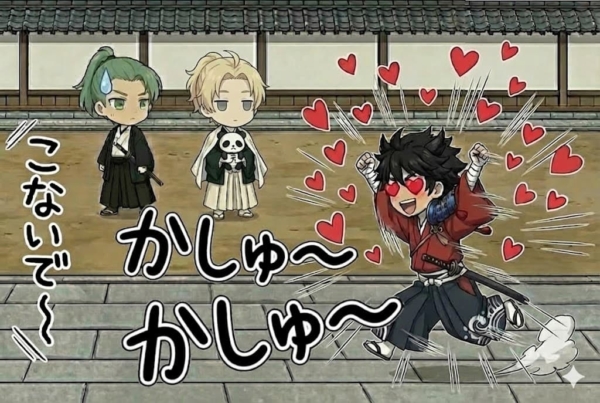 [11-2]加州を追いかける陸奥とそれを見つめる髭切・膝丸