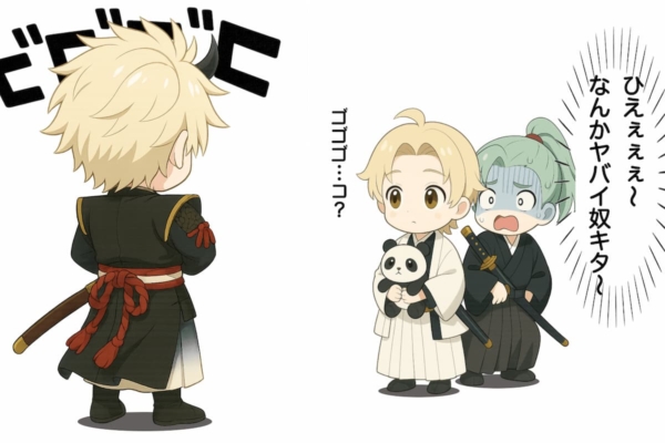 【2-4】鬼丸にびびる膝丸と気にしてない髭切