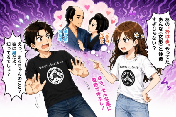 [35-3]橋之助がまるると仲が良すぎることに嫉妬するアミちゃん
