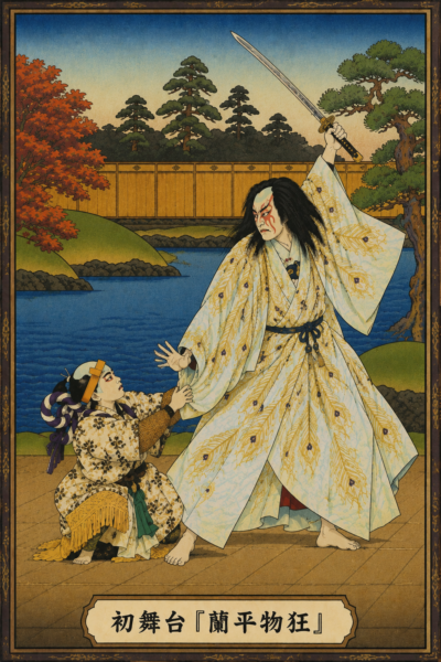尾上左近初舞台『蘭平物狂』