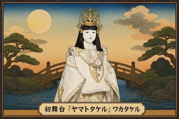 市川團子の初舞台『ヤマトタケル』のワカタケル