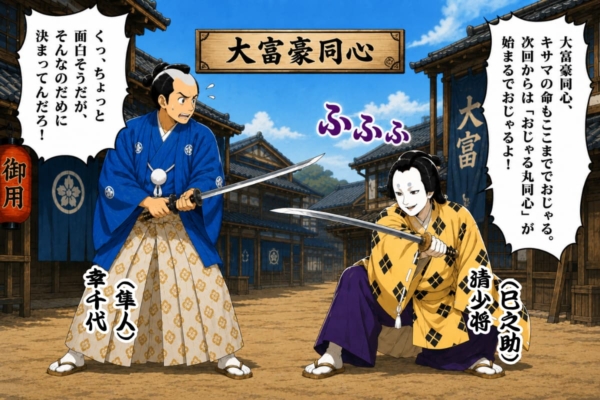 [41-3]大富豪同心で立ち会う幸千代と清少将