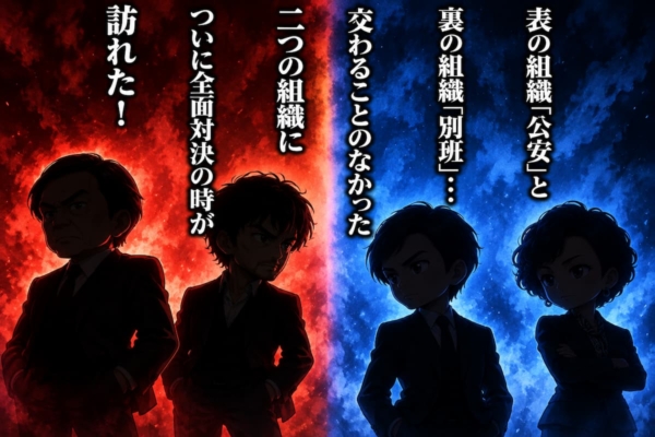 [45-0]公安と別班がついに対決の時を迎えた
